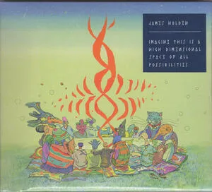 Imagine this is a high dimensional space of all possibilities